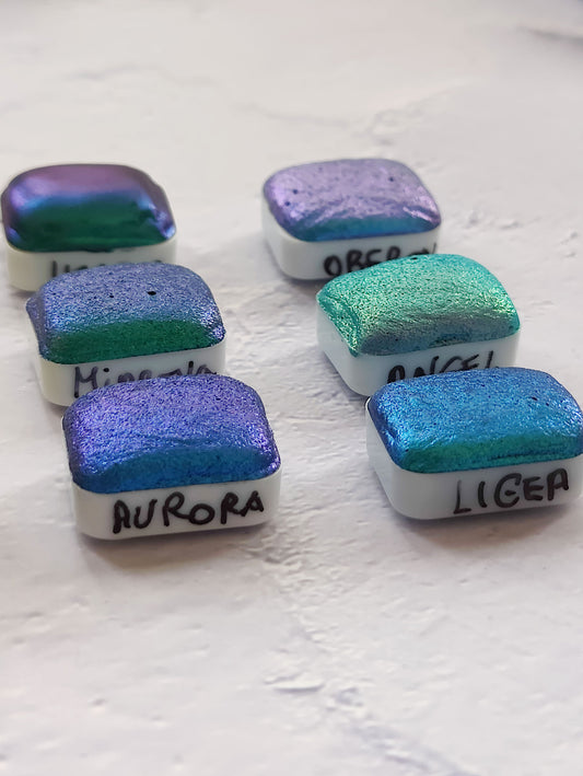 BLUE SET Watercolor Set