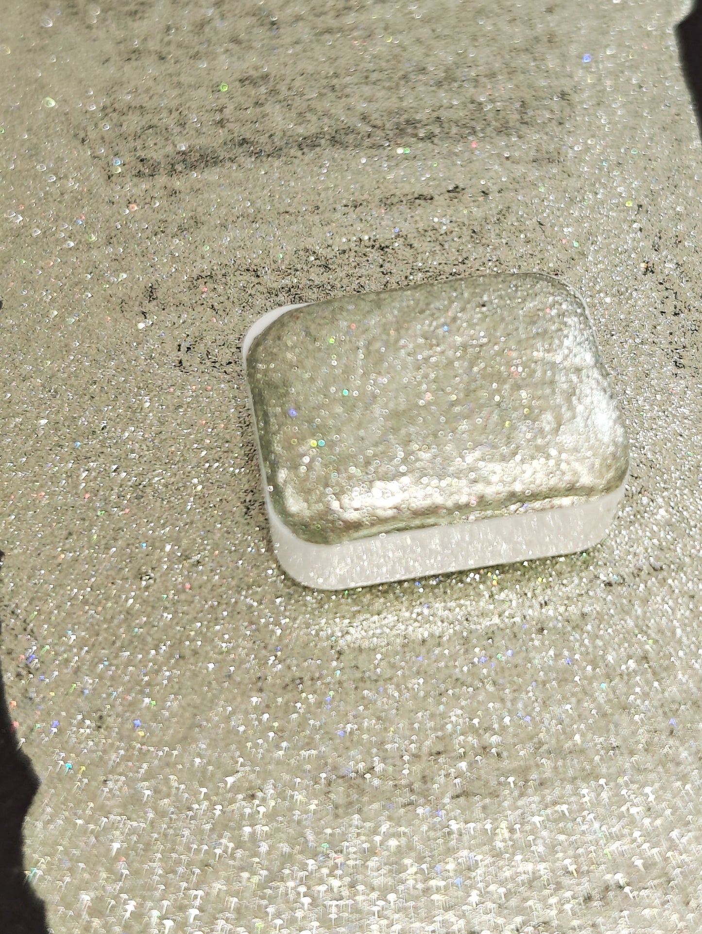 Set 4 da 1/4 alta qualità acquerelli artigianali metallizzati olografici CRYSTAL SET HOLO