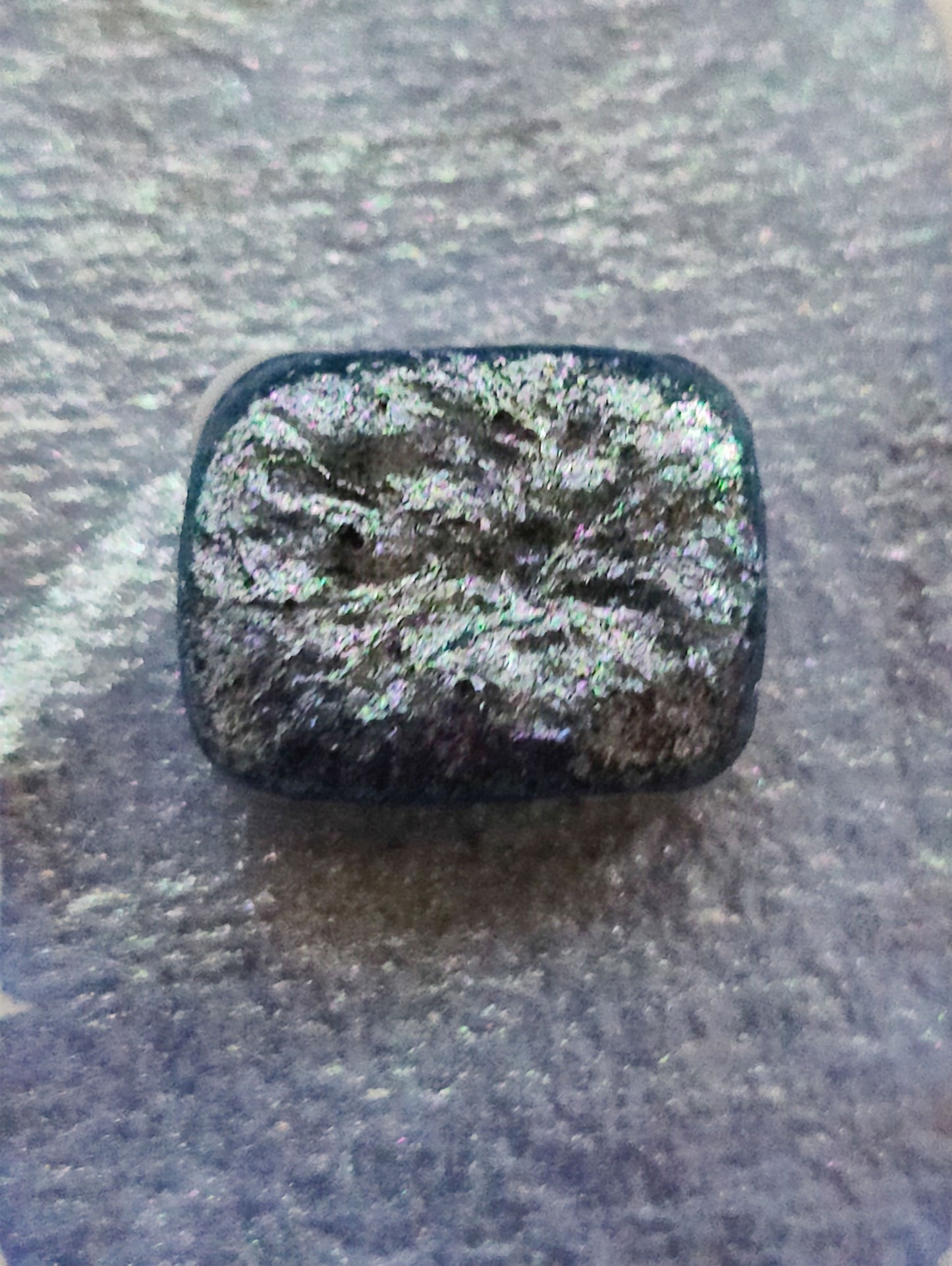 Acquerello artigianale 1/4 godet pan azzurro lilla viola blu colorshift NEBULA