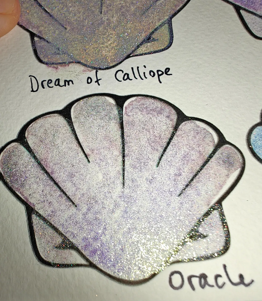 Palette of 6 1/4 duocolor colorshift Enchanted Spring set HOLO