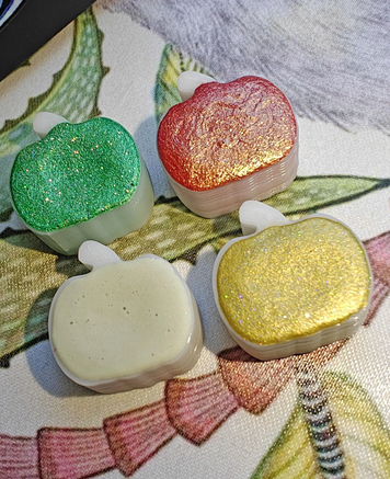 Set of 4 handmade watercolor pumpkins PUMPKIN SET (RESERVED)