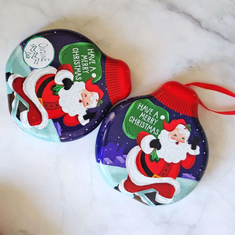 Calendario dell'Avvento Natale 2024 acquerelli artigianali