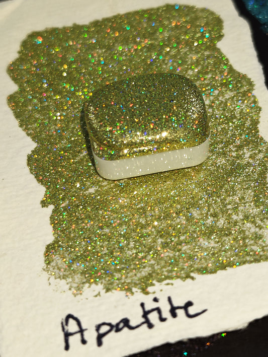 Holographic Glitter Watercolor HOLO APATITE