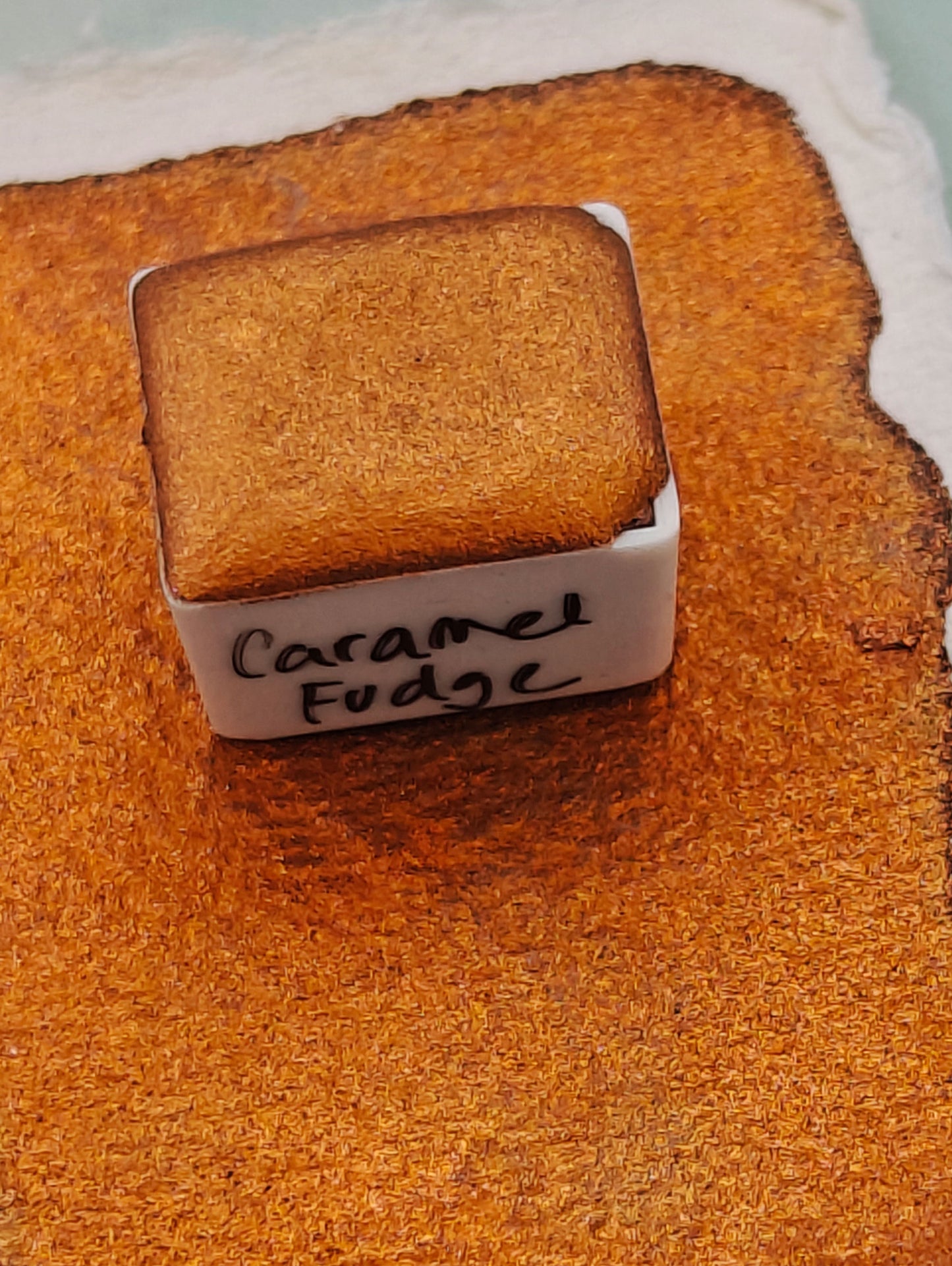Acquerello fatto a mano CARAMEL FUDGE