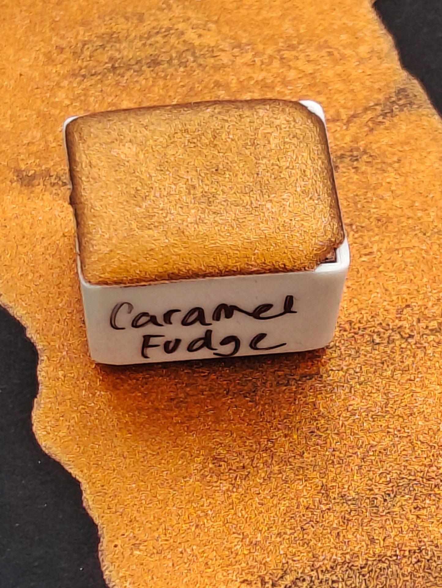 Acquerello fatto a mano CARAMEL FUDGE