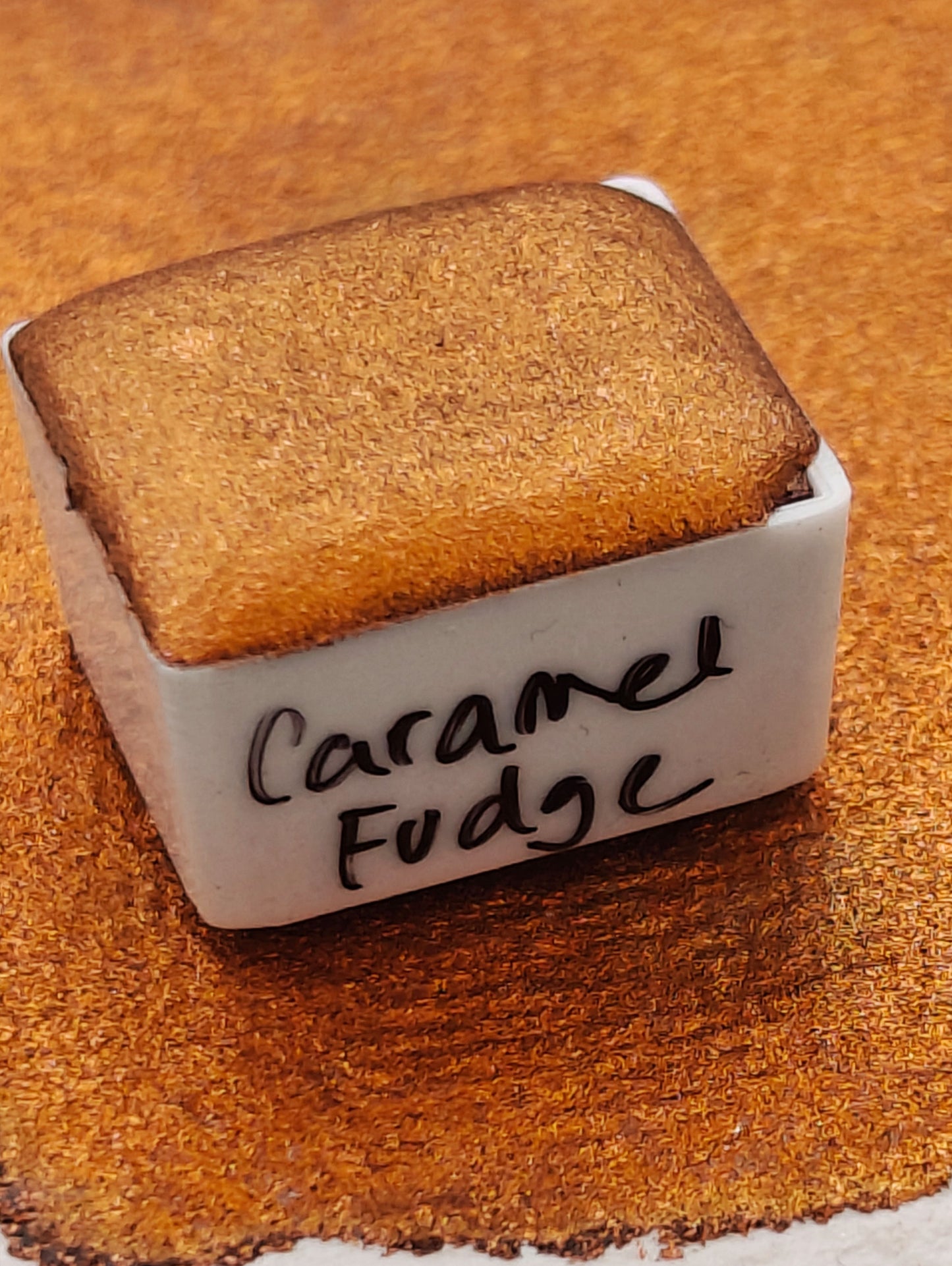 Acquerello fatto a mano CARAMEL FUDGE
