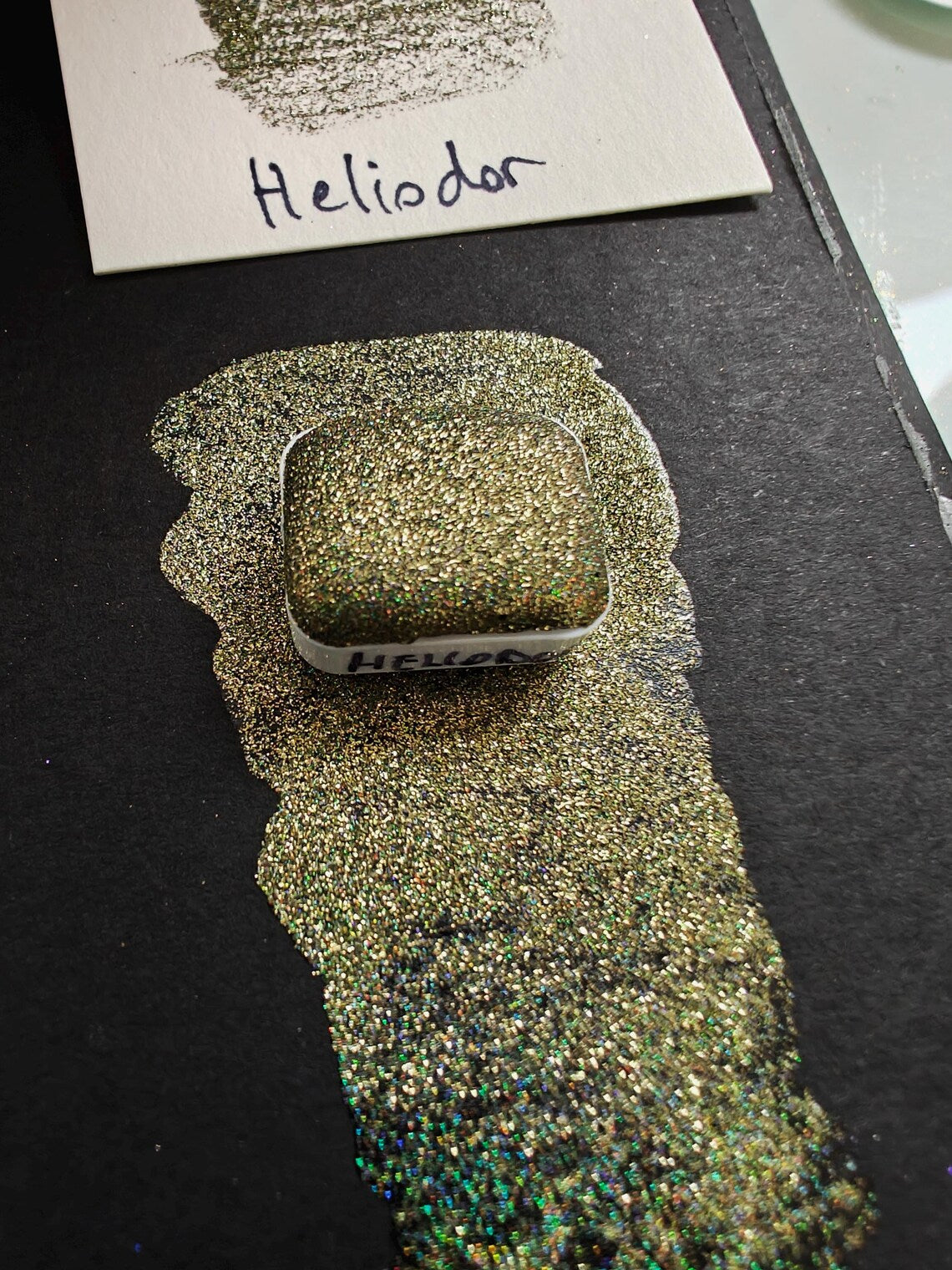 Acquerello glitter olografico HOLO HELIODOR