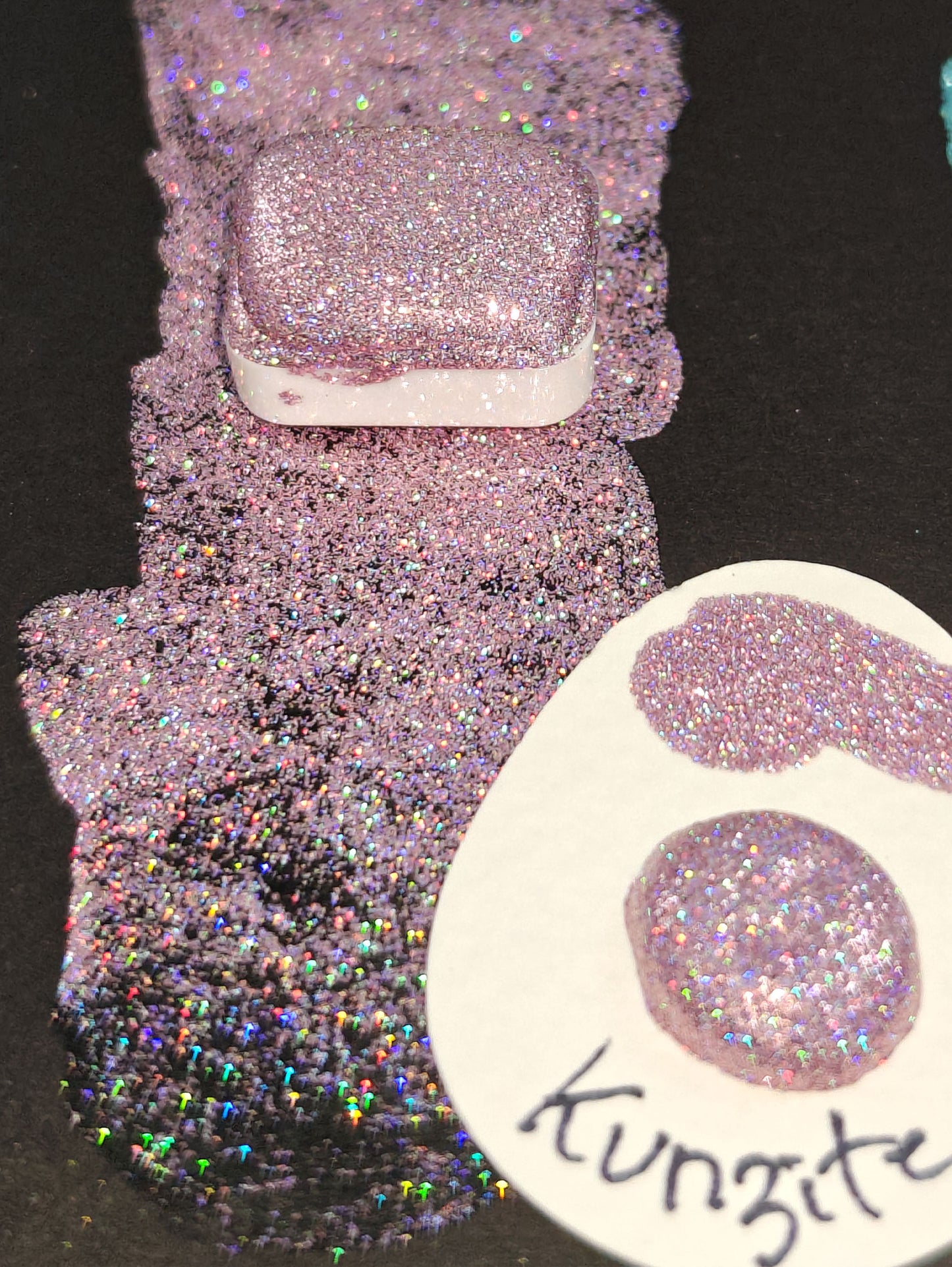 Acquerello glitter olografico HOLO KUNZITE