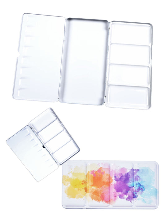 Scatola metallica latta vuota grande