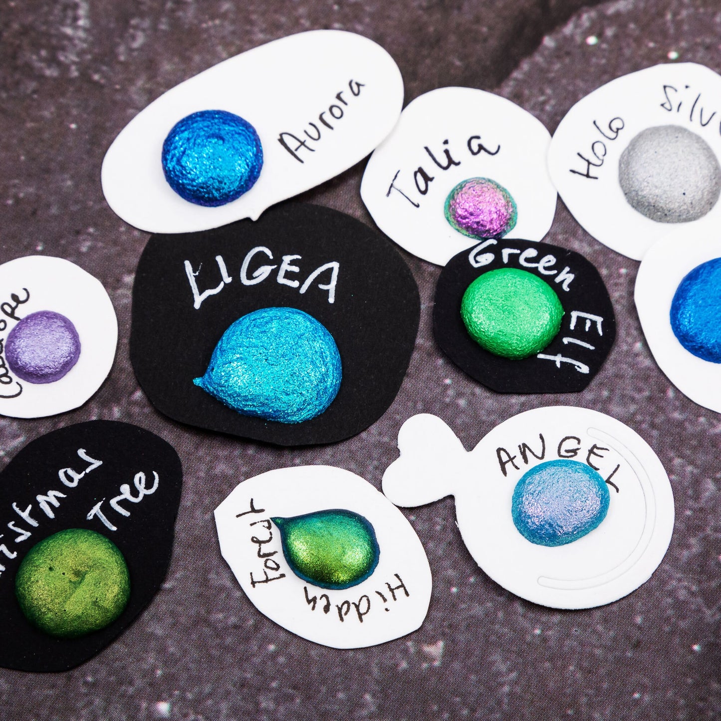 Set of 10 dot cards