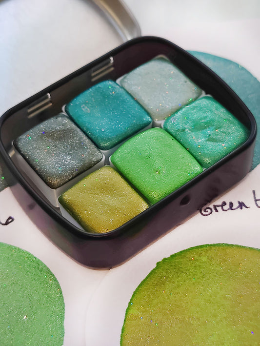 Green Holo Set