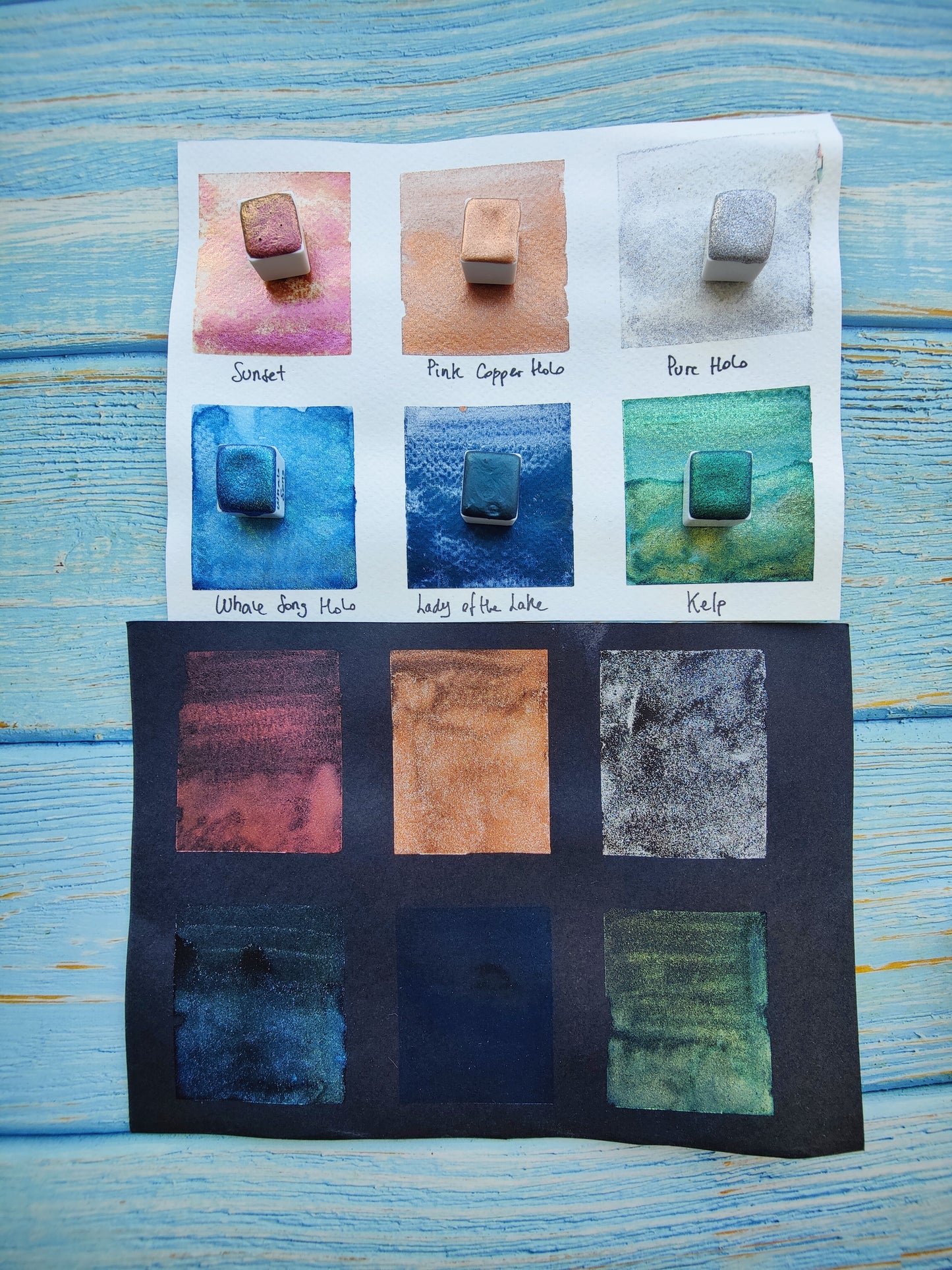 LADY OF THE LAKE Handcrafted Watercolor Set