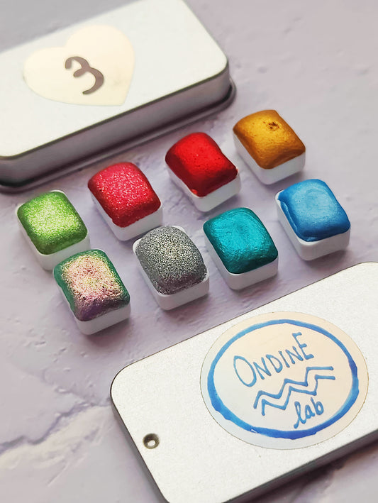 Mini Watercolor Set PALETTE 3