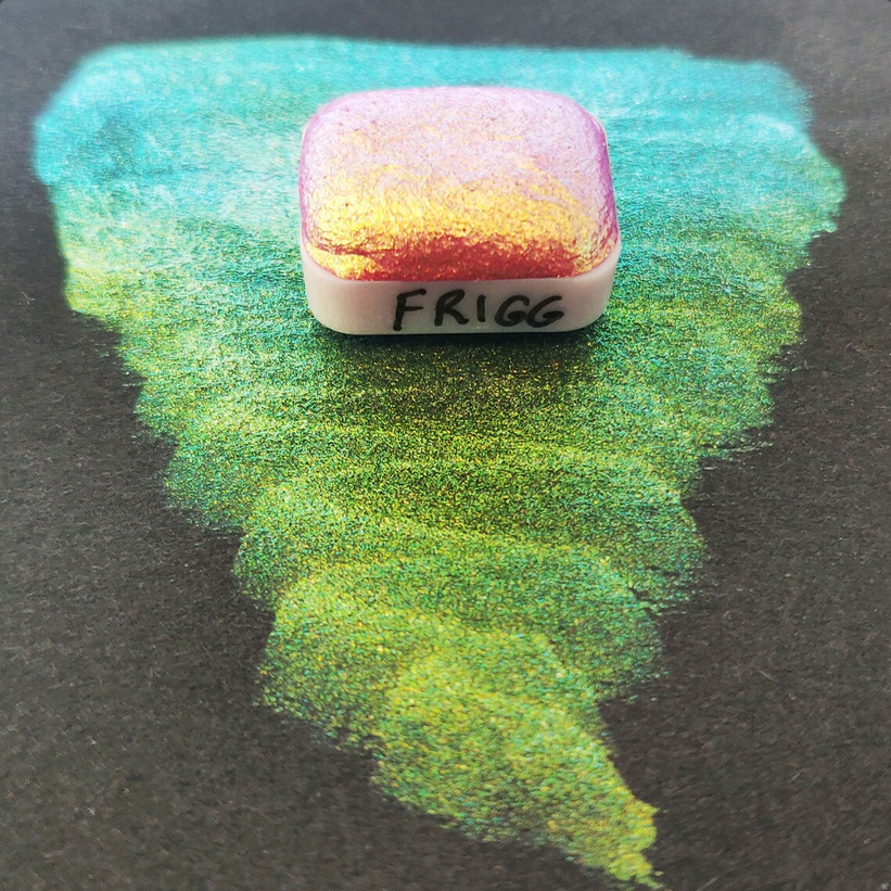 Acquerello colorshift rosa FRIGG