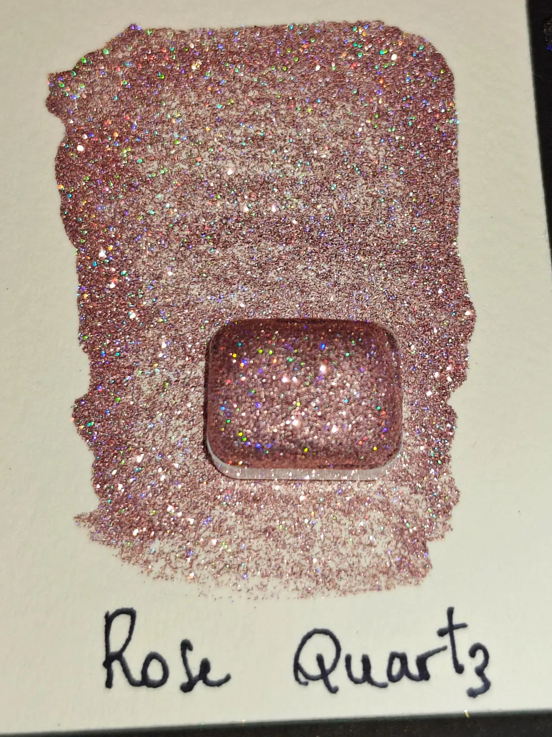 Acquerello glitter olografico Holo ROSE QUARTZ