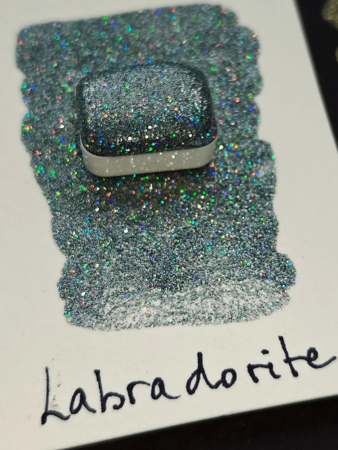 Set of 6 Holo DARK GEMS Metallic Holographic Watercolors