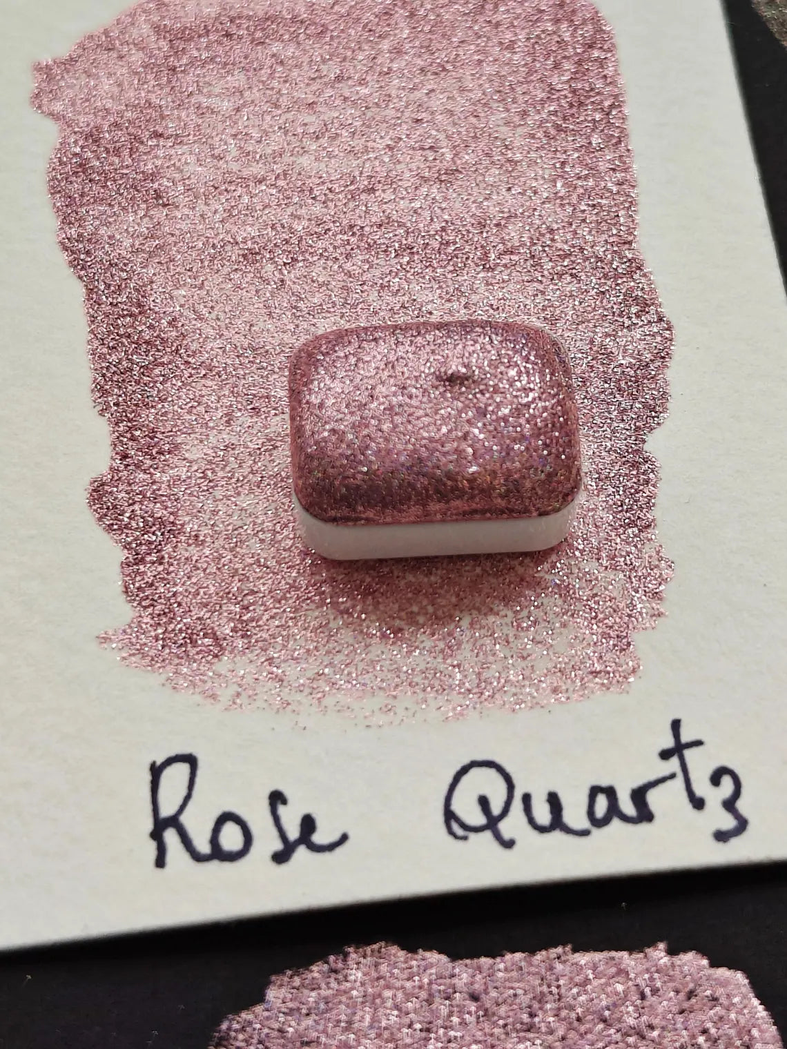 Acquerello glitter olografico Holo ROSE QUARTZ