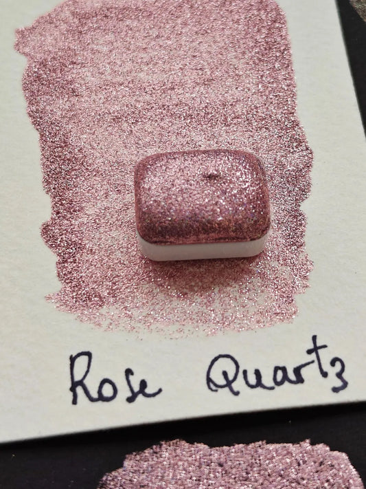 Holo ROSE QUARTZ Holographic Glitter Watercolor