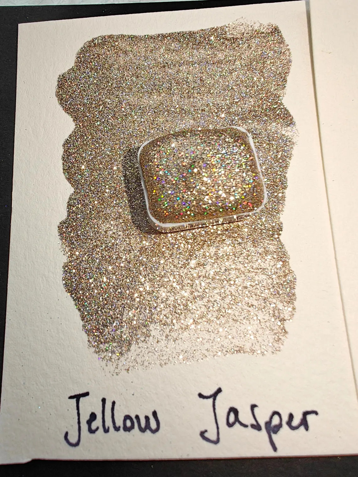 Set of 6 Holo DARK GEMS Metallic Holographic Watercolors
