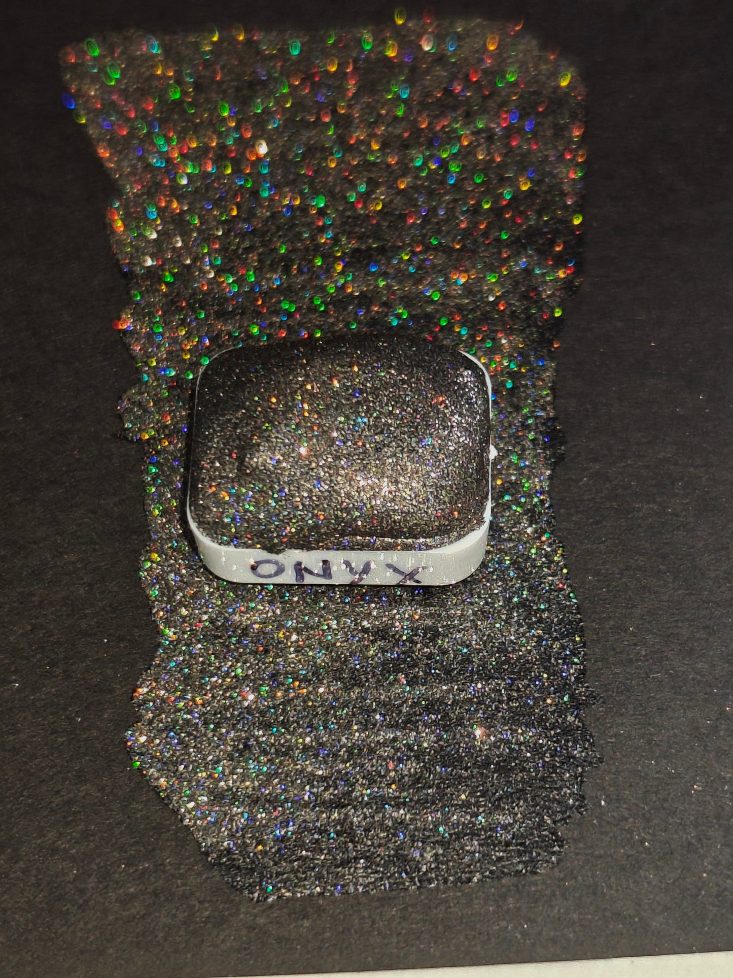 Acquerello glitter olografico HOLO ONYX