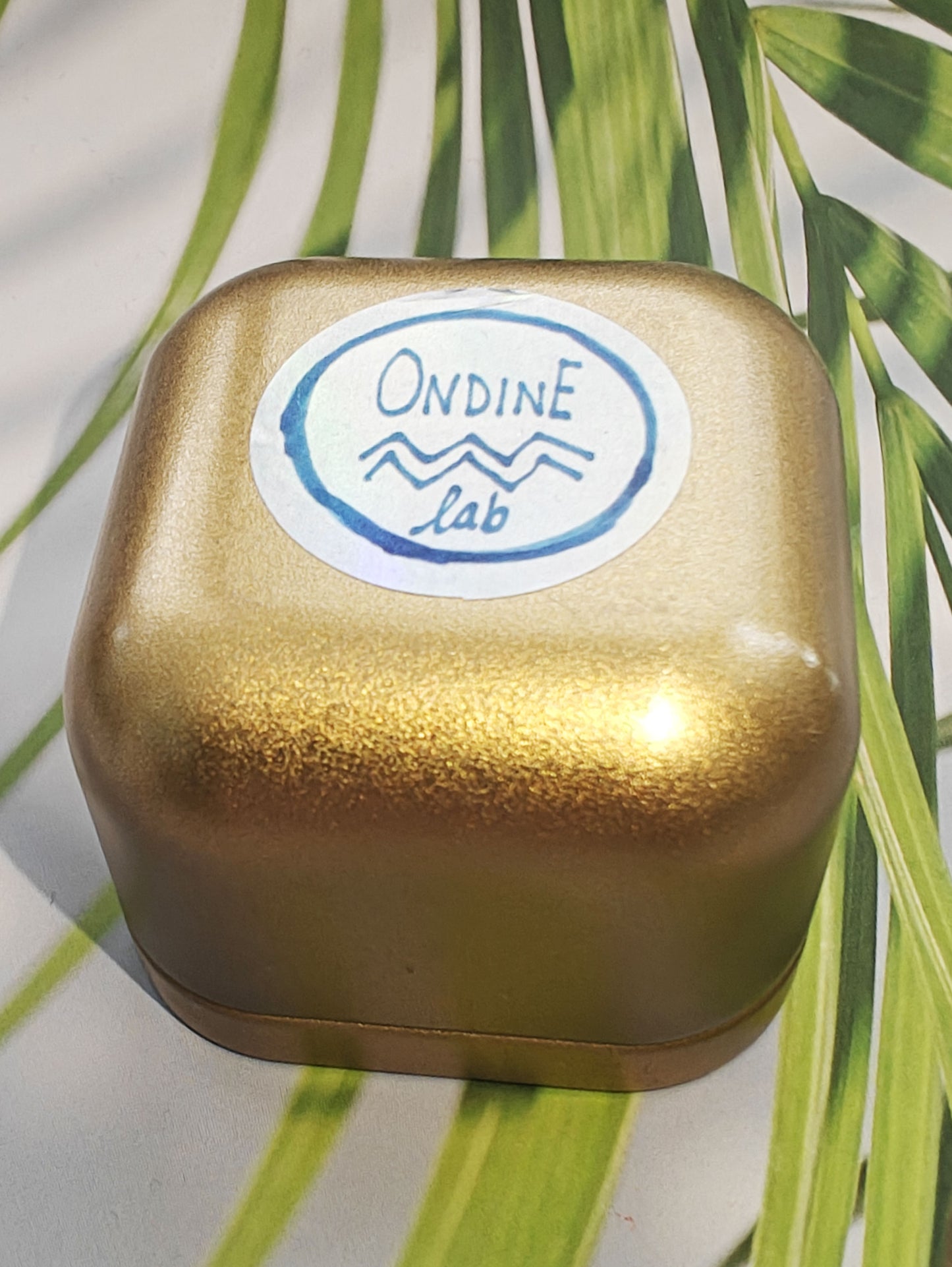 Set da 5 acquarelli da 1/2 panetto toni oro dorati metallizzati olografici "You are Golden Set"