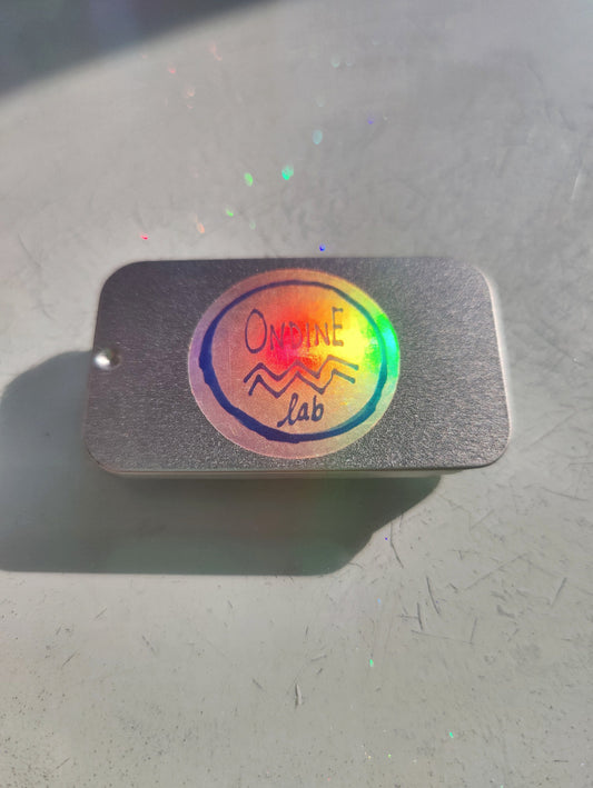 Set of 3 god pans handcrafted watercolors high quality holographic colorshift holo watercolors calligraphy lettering YOU ARE WORTHY